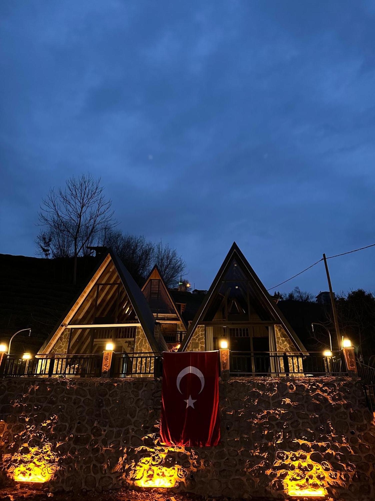 Ruby Bungalov Dogal Yasam Evleri Bed & Breakfast Pazar  Exterior photo
